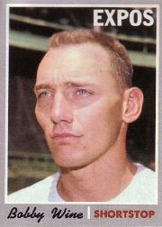 1970 Topps Baseball Cards      332     Bobby Wine
